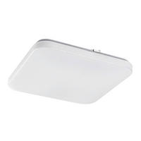 LED PLAFONJERA Vendel  - bela, Osnovno, metal/plastika (37.5/37.5/6,5cm)