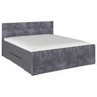 STAURAUMBETT 180/200 cm  in Grau  - Grau, MODERN, Holzwerkstoff/Textil (180/200cm) - Rauch Möbel