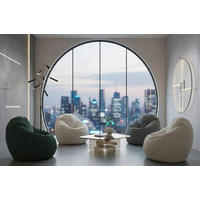 SITZSACK  - Dunkelgrün, Design, Textil (60/110/60cm) - MID.YOU