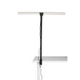 LED-KLEMMLEUCHTE 80/35/71,5 cm   - Schwarz, Basics, Kunststoff/Metall (80/35/71,5cm) - Novel