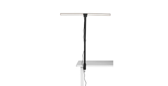 LED-KLEMMLEUCHTE 80/35/71,5 cm   - Schwarz, Basics, Kunststoff/Metall (80/35/71,5cm) - Novel
