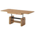 COUCHTISCH 110-148/65/47-63 cm rechteckig Eiche Artisan  - Eiche Artisan, KONVENTIONELL, Holzwerkstoff (110-148/65/47-63cm) - Carryhome