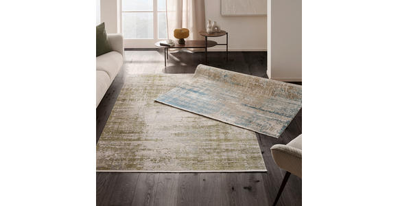 VINTAGE-TEPPICH 80/250 cm Selene Grün - Grün, Design, Textil (80/250cm) - Dieter Knoll