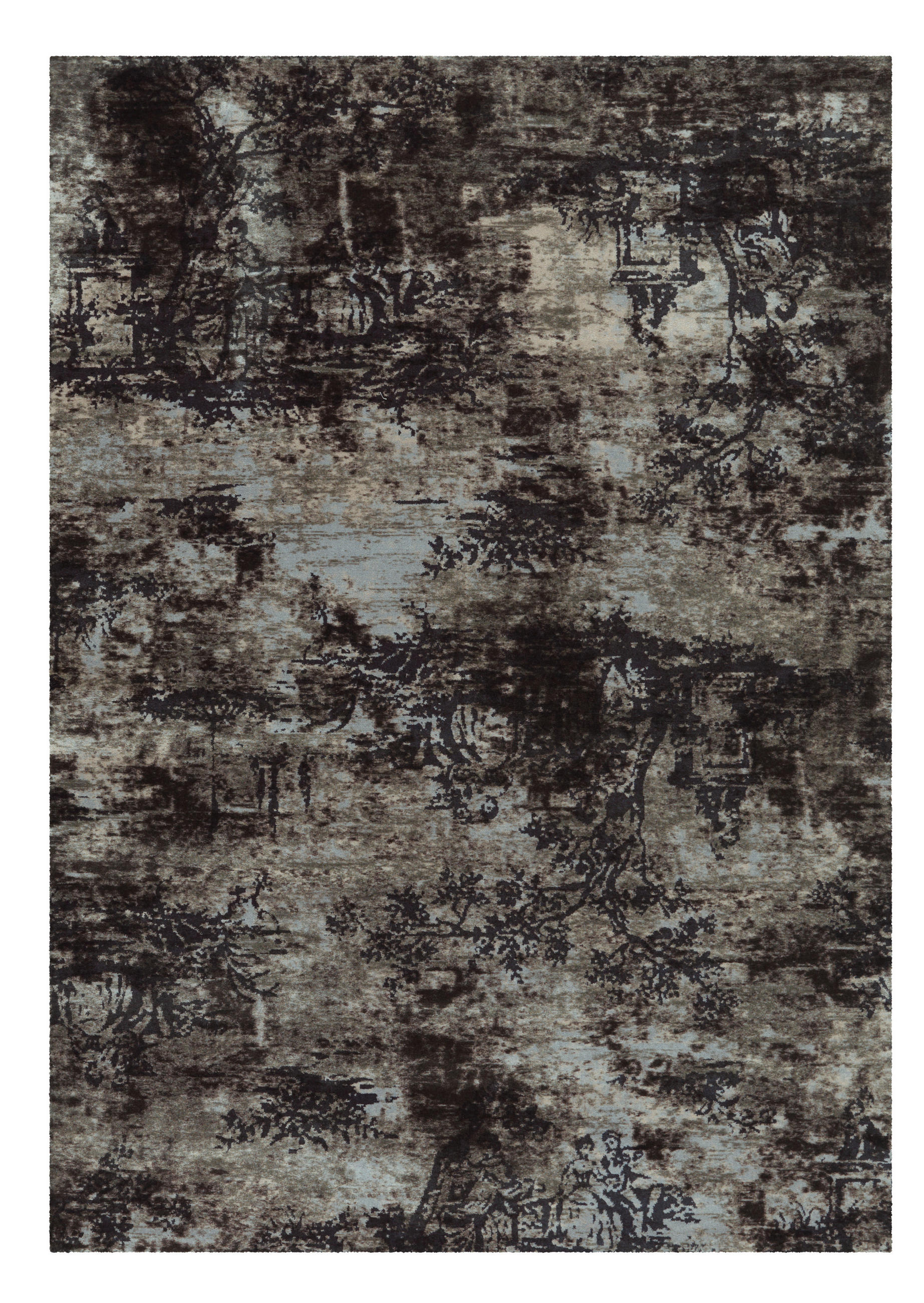 Covor Cu Țesătură Plată  - taupe, Basics, textil (170/240cm) - Kayoom