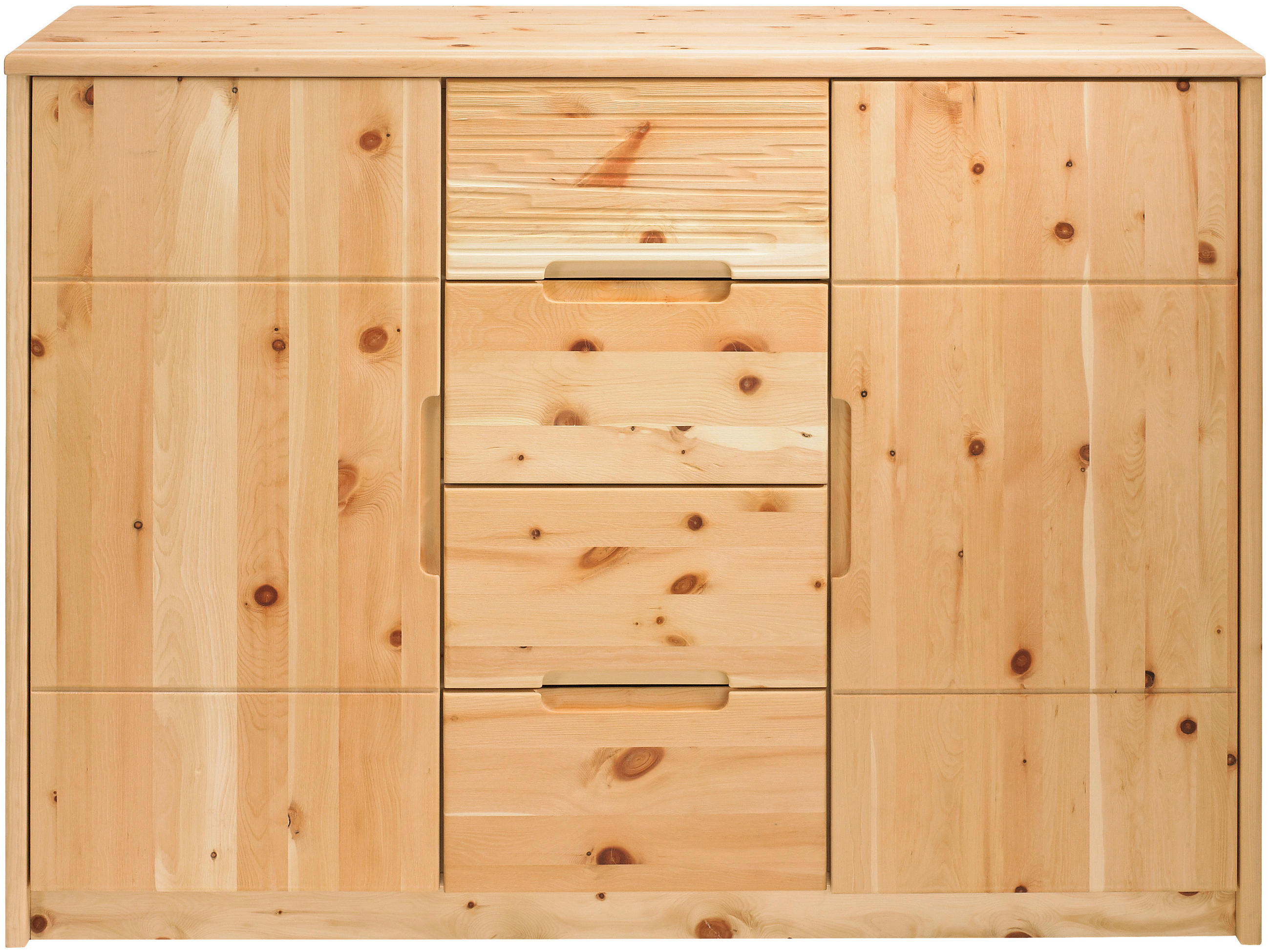 KOMMODE  in 135/98/45 cm  - Zirbelkieferfarben, Natur, Holz (135/98/45cm) - Linea Natura