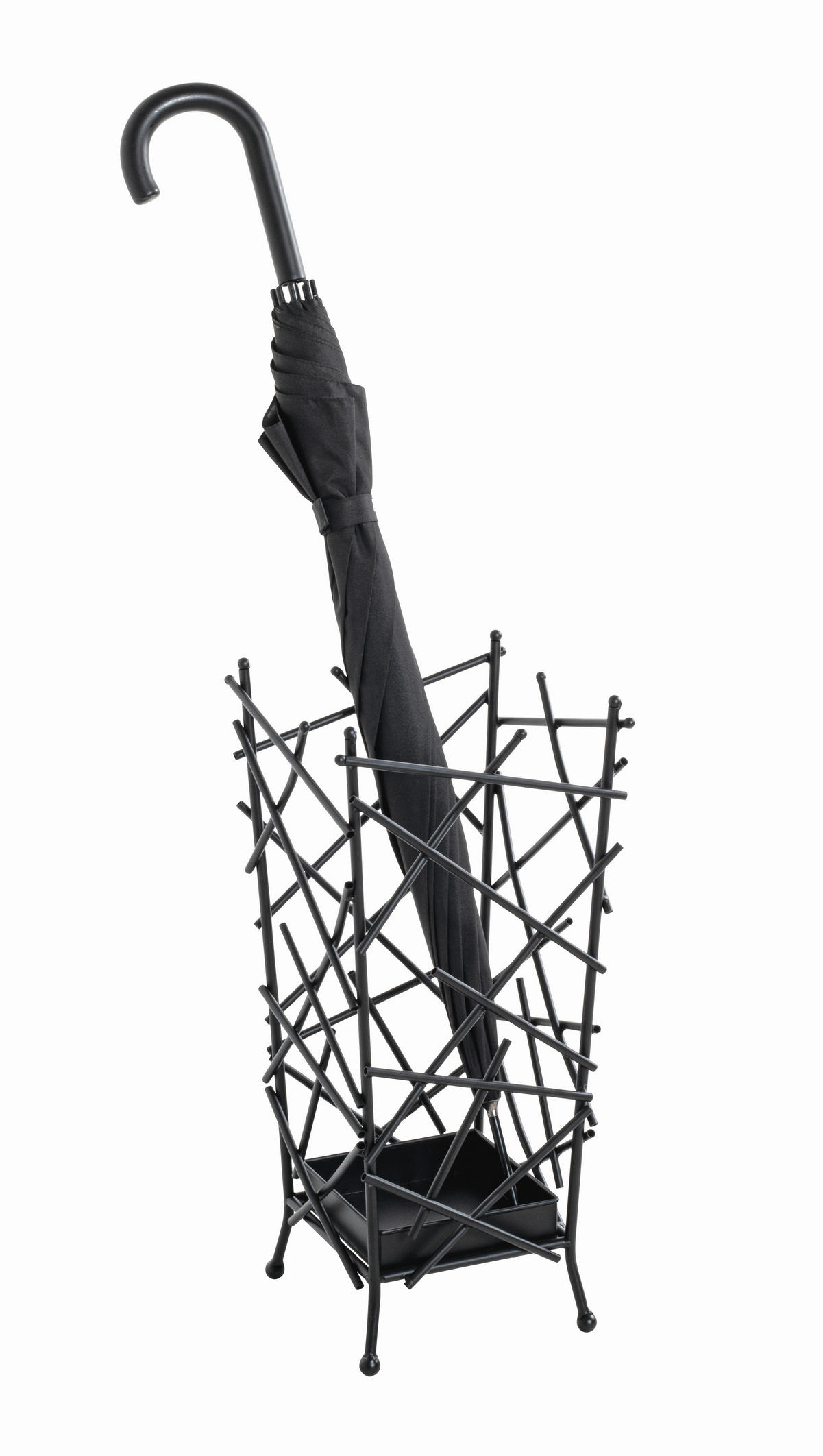 PARAPLYSTÄLL - antracit, Design, metall (21/47/21cm)