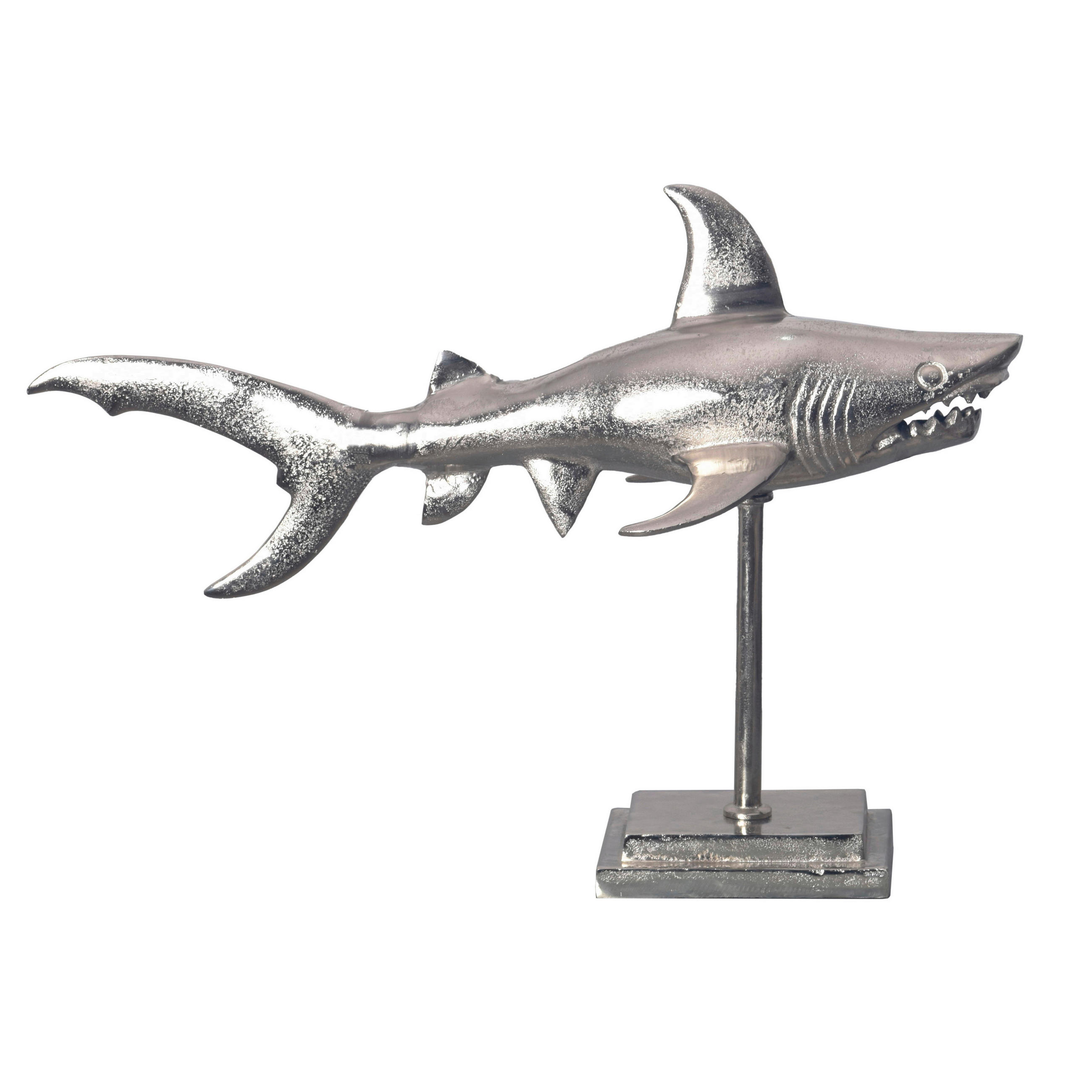 DEKOTIER - Silberfarben, Design, Metall (70/49/27cm) - Livetastic