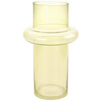 VÁZA 24 cm  - zöld, Basics, üveg (16/25,5cm) - Ambia Home