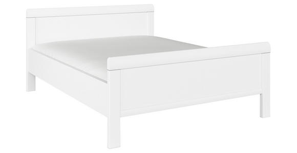 BETT 180/200 cm  in Weiß  - Weiß, Design, Holzwerkstoff (180/200cm) - Novel