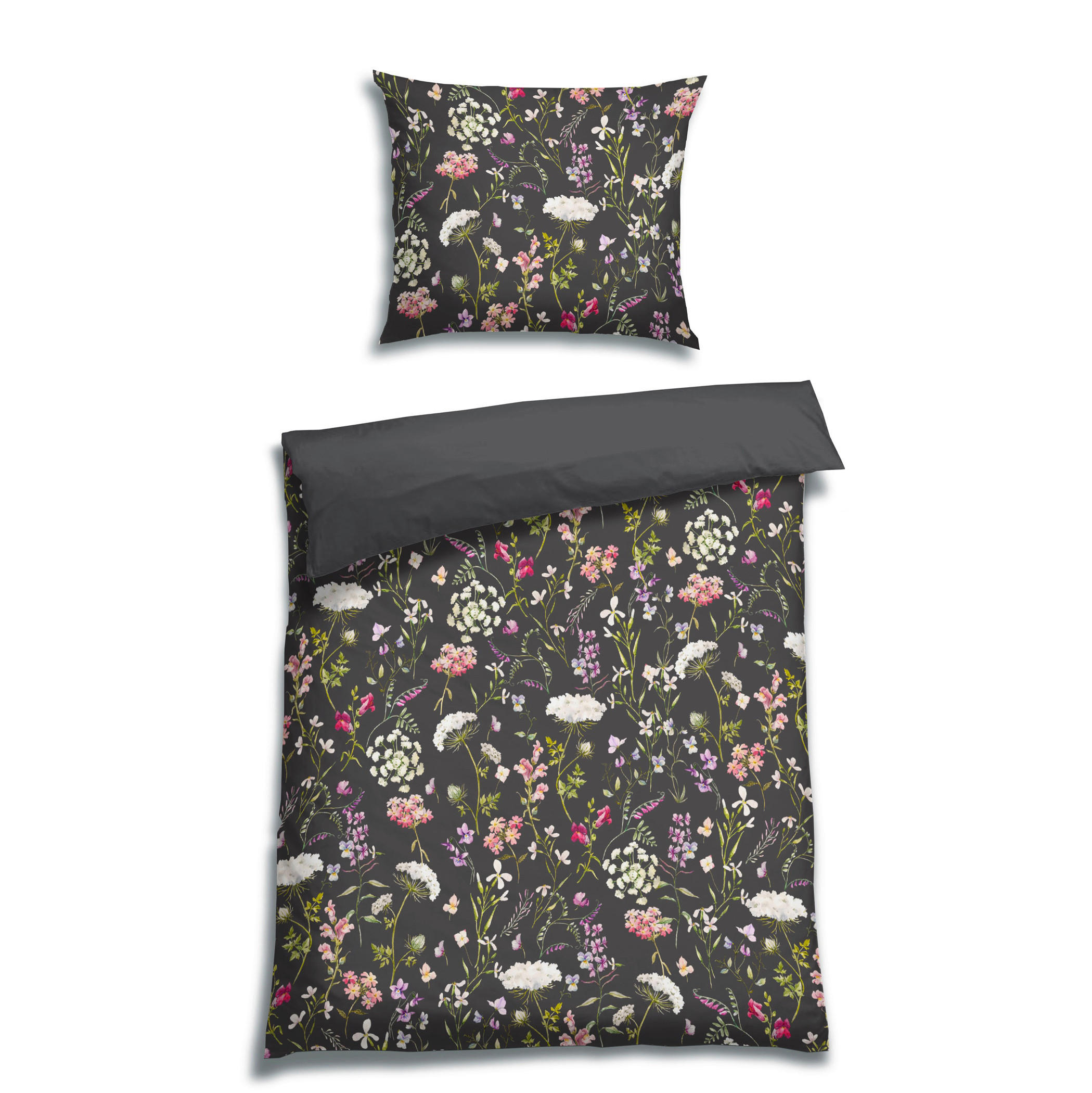 BETTWÄSCHE Satin 140/200 cm  - Multicolor, Trend, Textil (140/200cm) - Florella
