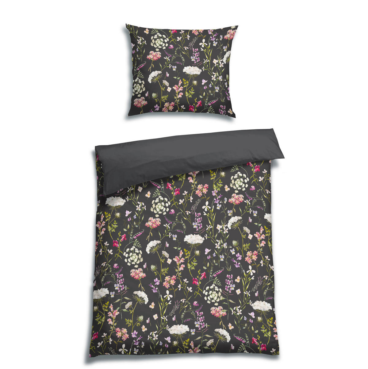 BETTWÄSCHE Satin 140/200 cm  - Multicolor, Trend, Textil (140/200cm) - Florella