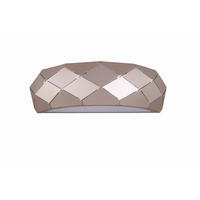 WANDLEUCHTE Reus   - Bernsteinfarben, Design, Metall (36/10.5/13cm)