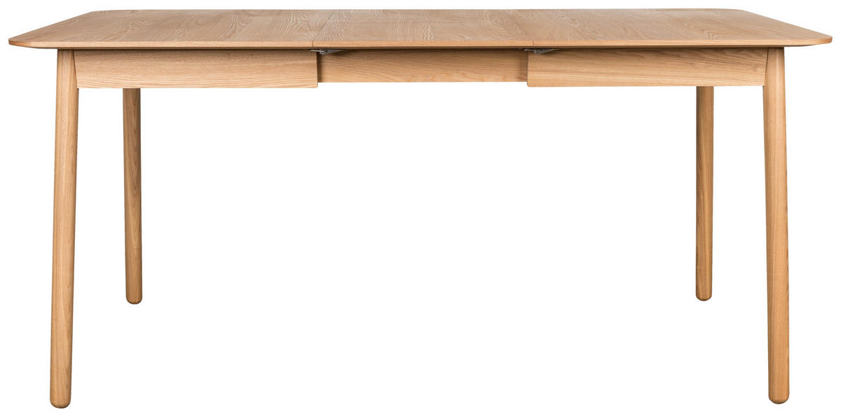 ESSTISCH Eschefarben rechteckig  ausziehbar  - Eschefarben, Basics, Holz/Holzwerkstoff (120/80/76cm) - Zuiver