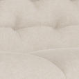 CHESTERFIELD-SOFA Flachgewebe Beige  - Eichefarben/Beige, Trend, Holz/Textil (191/78/84cm) - Ambia Home