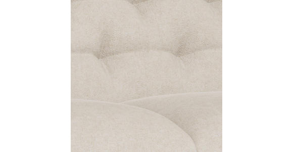 CHESTERFIELD-SOFA Flachgewebe Beige  - Eichefarben/Beige, Trend, Holz/Textil (191/78/84cm) - Ambia Home