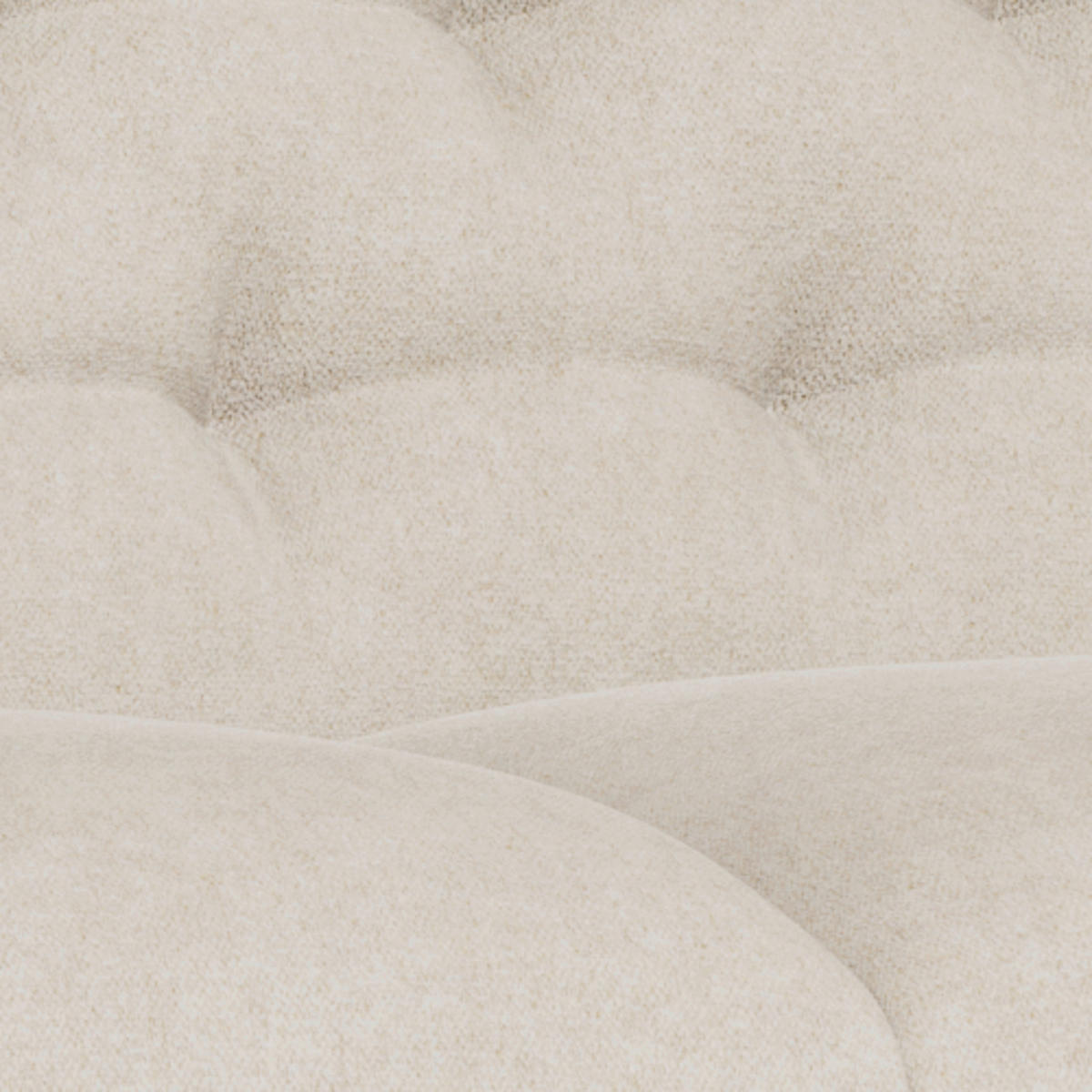 CHESTERFIELD-SOFA Flachgewebe Beige  - Eichefarben/Beige, Trend, Holz/Textil (191/78/84cm) - Ambia Home