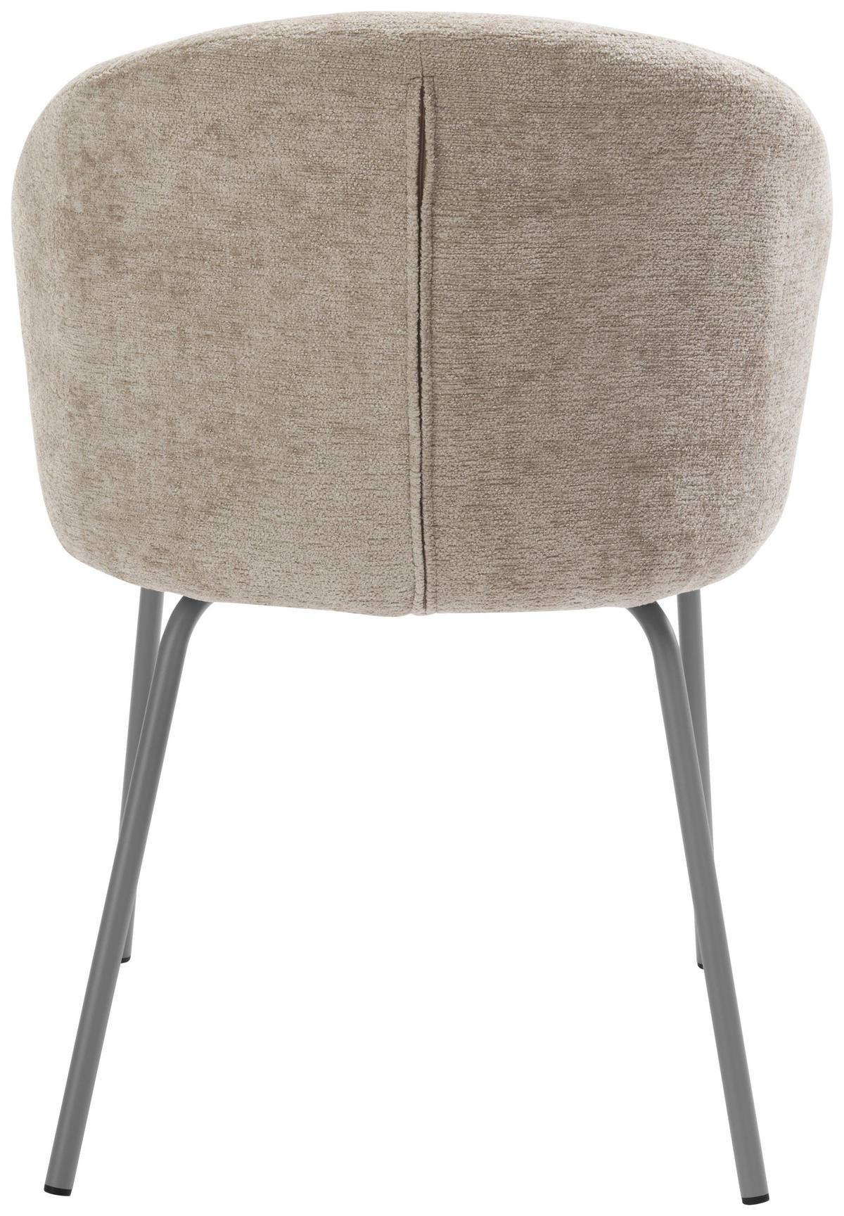 STUHL Chenille Beige Pappel Sperrholz  - Beige/Grau, LIFESTYLE, Holz/Textil (56/79/59cm) - Livetastic