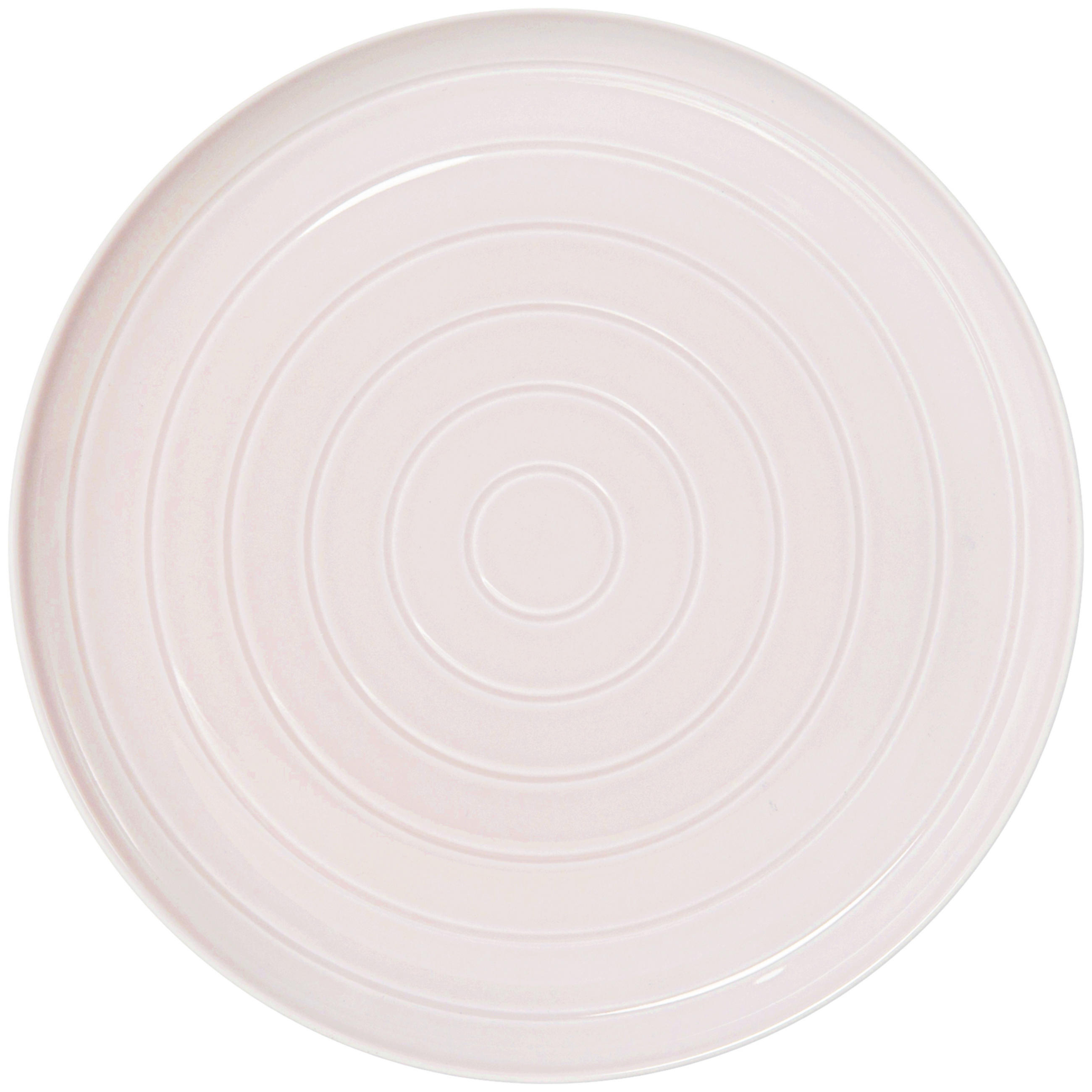 FARFURIE ÎNTINSĂ 27 cm  - roz, Design, ceramică (27cm) - Novel