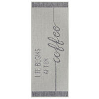 Sehenswert: Küchenläufer (rech 62/150 cm Cucina Creme, Hellgrau  - Creme/Hellgrau, Design, Kunststoff (62/150cm) - Hanse Home