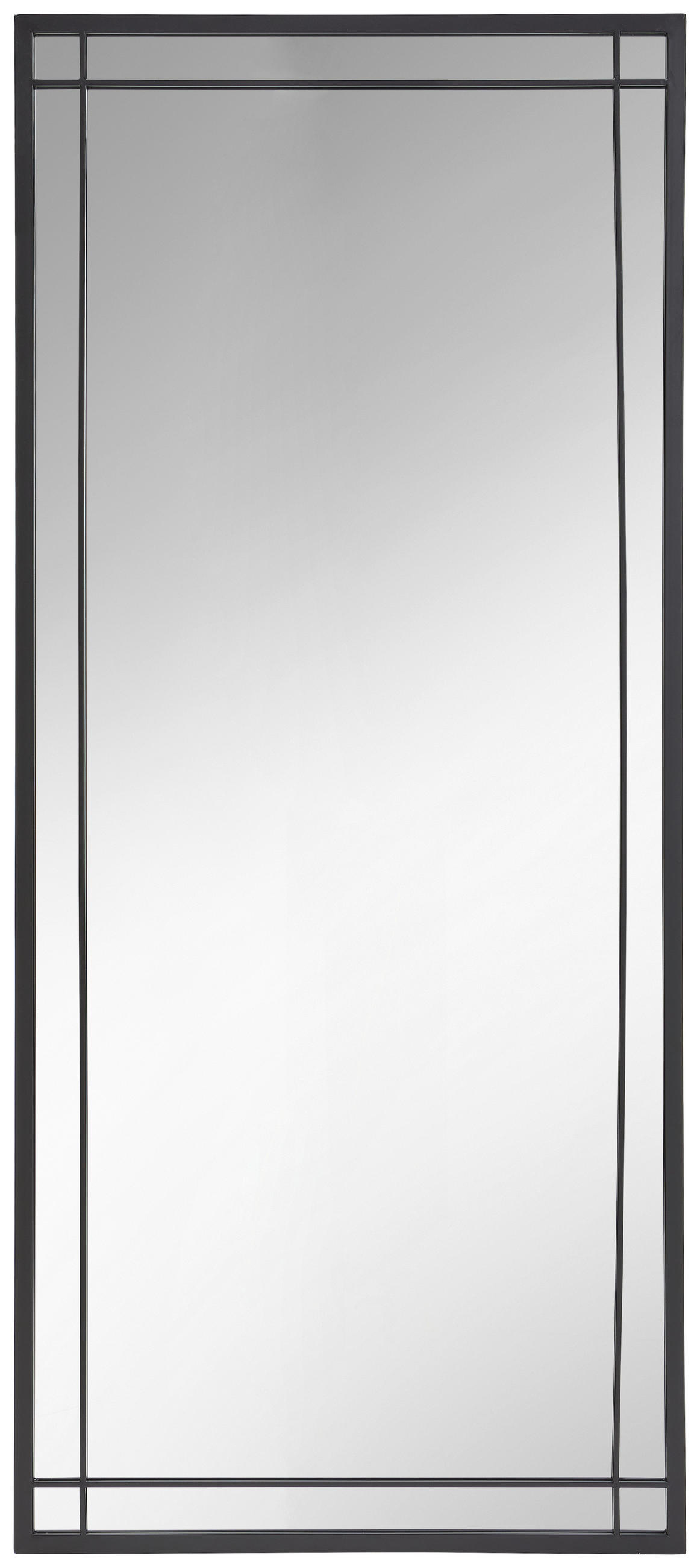 Mid.you Wandspiegel Schwarz 70x160x2.5 cm