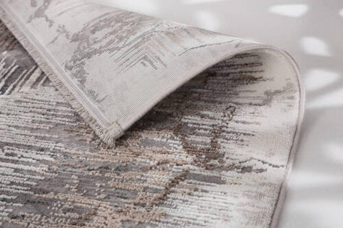 WEBTEPPICH 160/230 cm Creme, Beige  - Beige/Creme, Design, Textil (160/230cm) - Novel