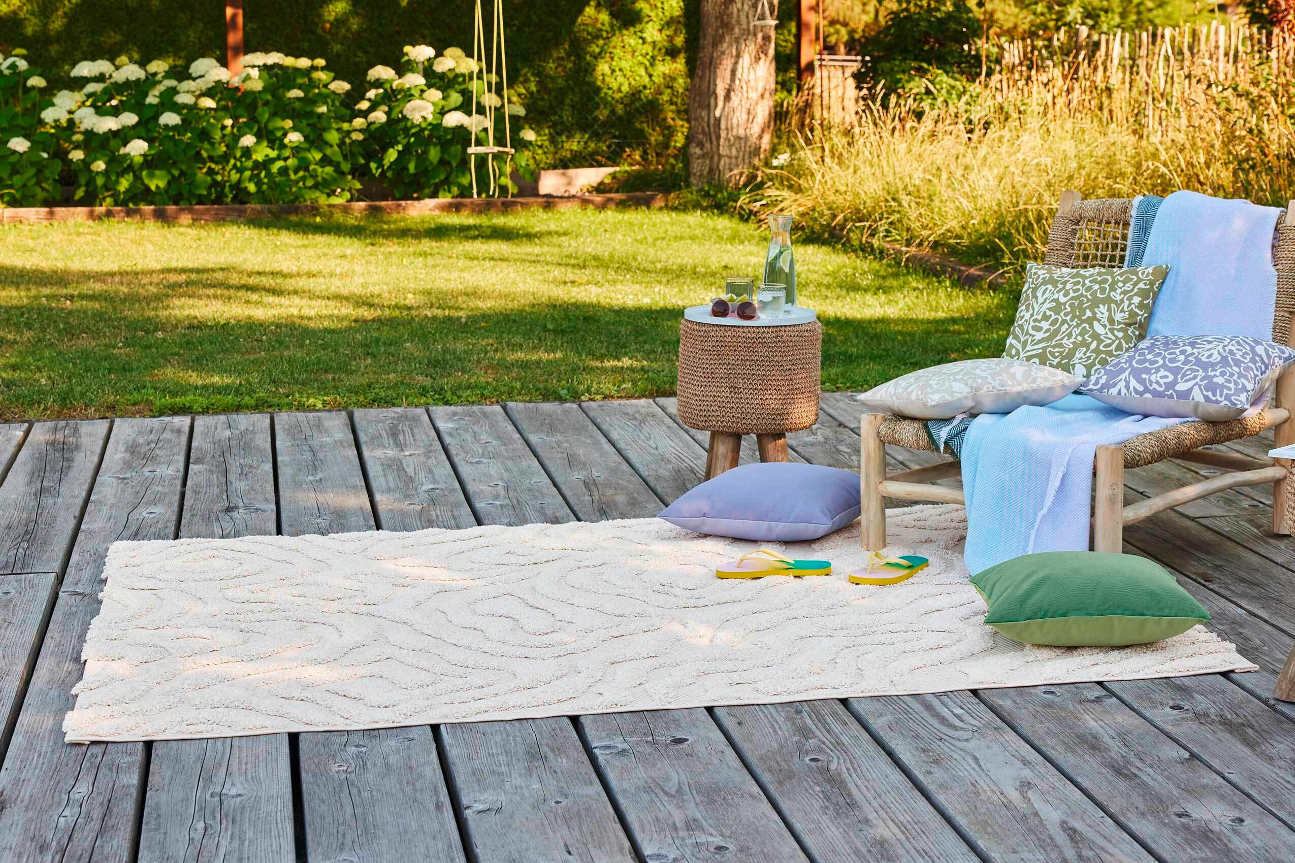 OUTDOORTEPPICH 160/225 cm Soul Jack Beige  - Beige, KONVENTIONELL, Textil (160/225cm) - Esprit