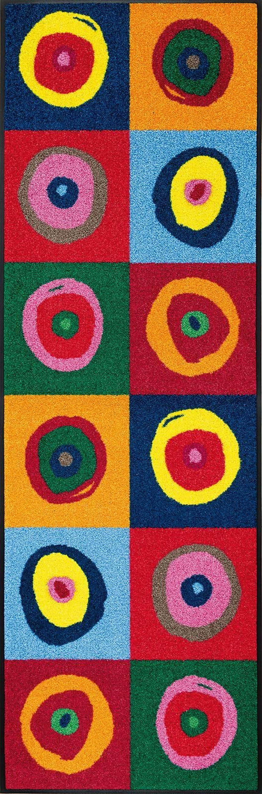 LÄUFER 60/180 cm Sergej Multicolor  - Multicolor, KONVENTIONELL, Kunststoff/Textil (60/180cm) - wash+dry
