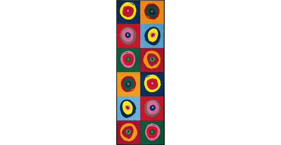 LÄUFER 60/180 cm Sergej  - Multicolor, KONVENTIONELL, Kunststoff/Textil (60/180cm) - Esposa