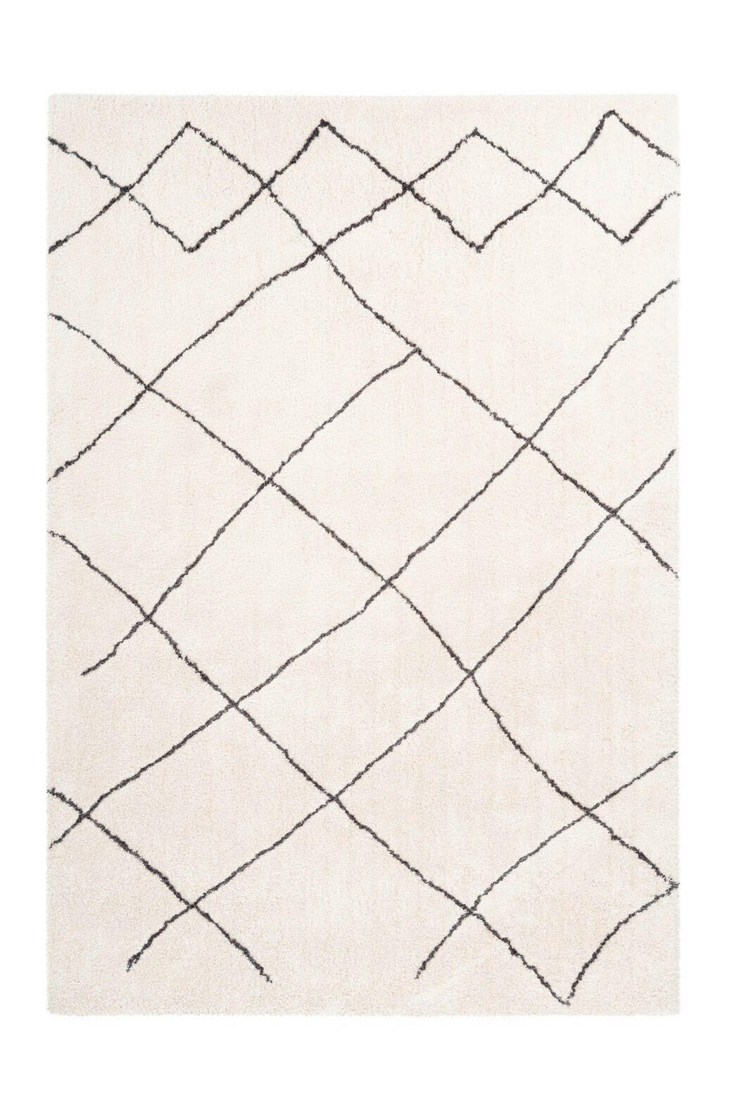 HOCHFLORTEPPICH 200/290 cm Orlando 525 Elfenbein Creme  - Creme, KONVENTIONELL, Textil (200/290cm)