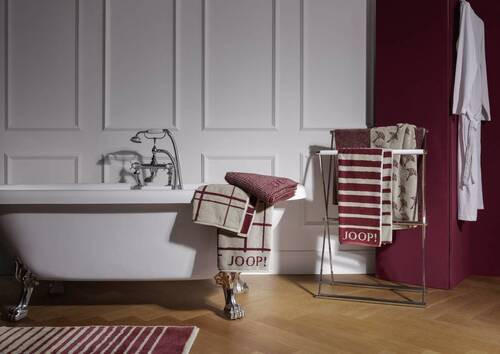 GÄSTETUCH Faded Cornflower Rot 3-teilig 30/50 cm  - Rot, Design, Textil (30/50cm) - Joop!