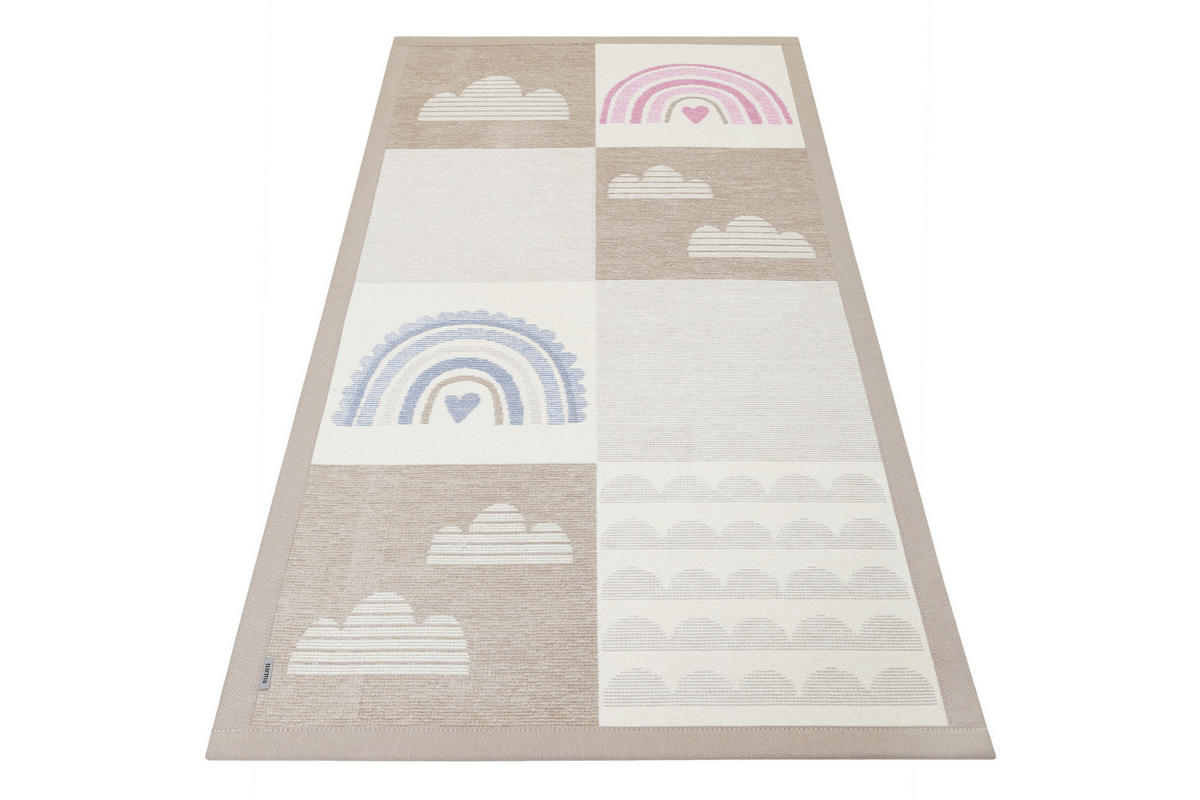 KINDERTEPPICH 160/230 cm Lovely Rainbow  - Beige, Trend, Textil (160/230cm) - Esprit