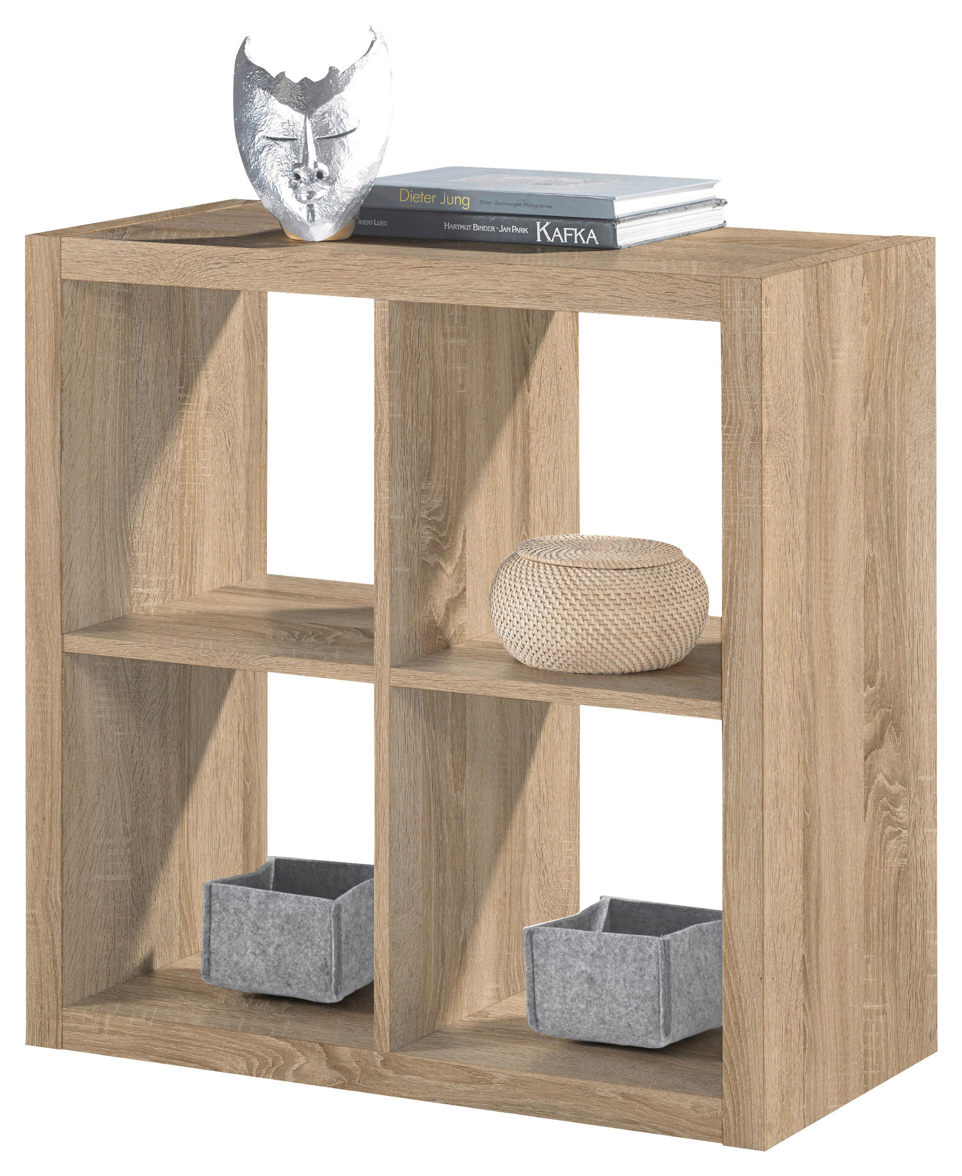 RAUMTEILER Sonoma Eiche - Sonoma Eiche, Design (77/77/38cm)