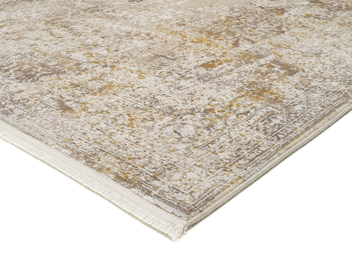 VINTAGE-TEPPICH 140/200 cm Avignon  - Beige/Goldfarben, Design, Textil (140/200cm) - Dieter Knoll