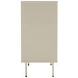 KOMMODE  in 80/85/40 cm  - Seidengrau/Hellgrau, Design, Holzwerkstoff/Metall (80/85/40cm) - Xora