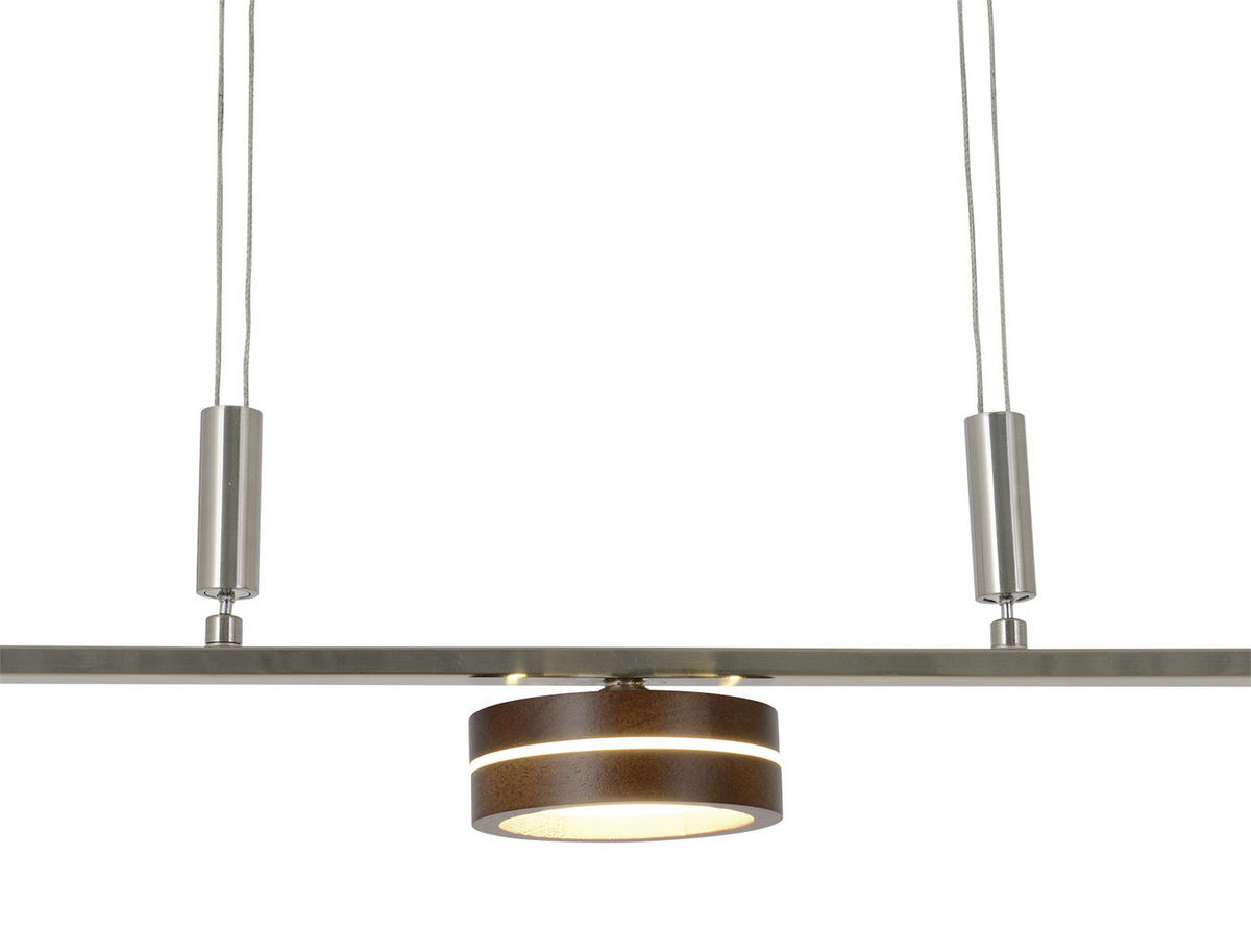 LED-HÄNGELEUCHTE 75/10/80-150 cm  - Natur, Holz/Metall (75/10/80-150cm) - Näve
