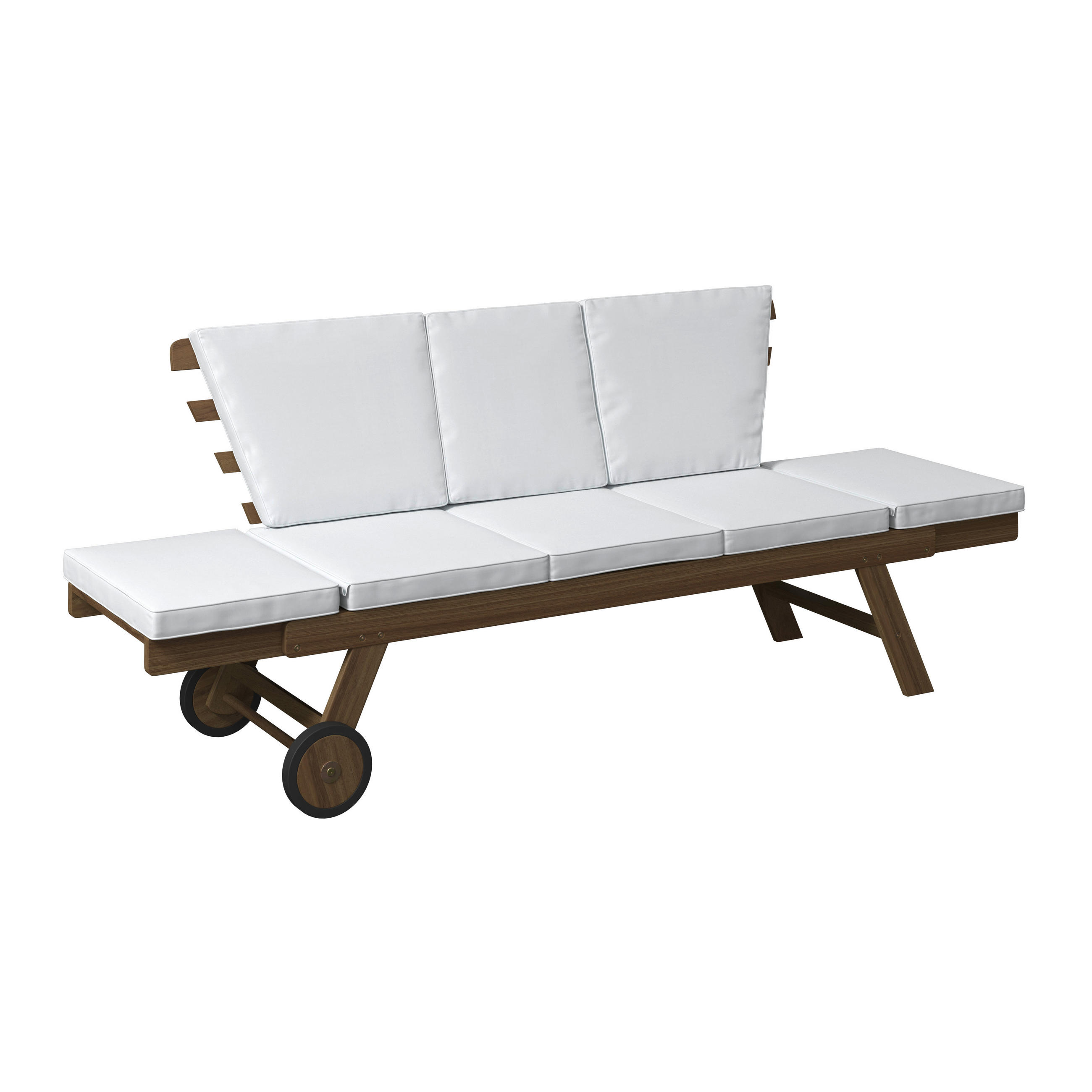 GARTENBANK 209/71/82 cm  in Akaziefarben  - Beige/Akaziefarben, MODERN, Holz (209/71/82cm) - Ambia Garden