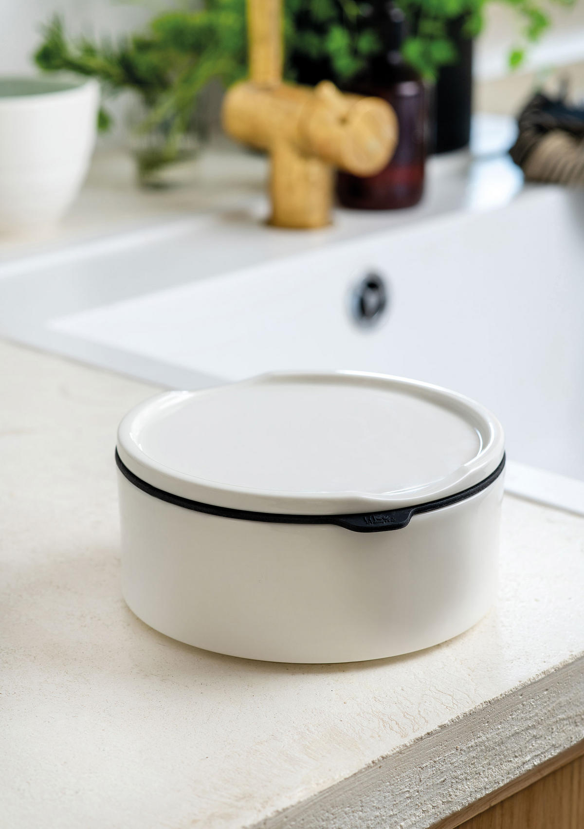 LUNCHBOX - Weiß, Basics, Keramik/Kunststoff (13/6cm) - like.Villeroy & Boch