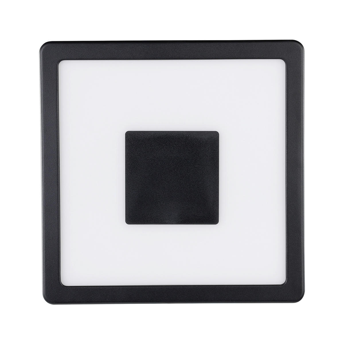 Plafonieră Cu Led    21/21/3 cm  - alb, Basics, metal (21/21/3cm)