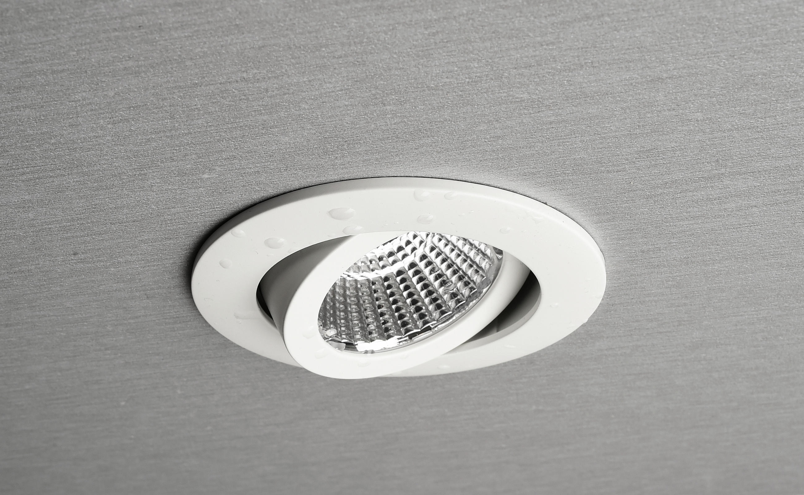 LED-EINBAUSPOT Dione 8,2/8,2/4,1 cm   - Weiß, KONVENTIONELL, Metall (8,2/8,2/4,1cm)