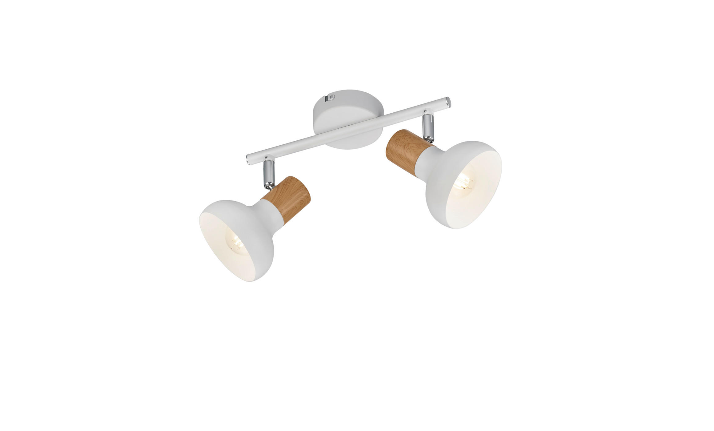 PROIECTOR - maro/alb, Basics, plastic/metal (30/13,5/18,5cm)
