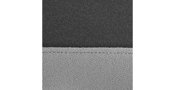 DREHSTUHL Flachgewebe Schwarz  - Chromfarben/Schwarz, KONVENTIONELL, Kunststoff/Textil (70/133/70cm) - Venda