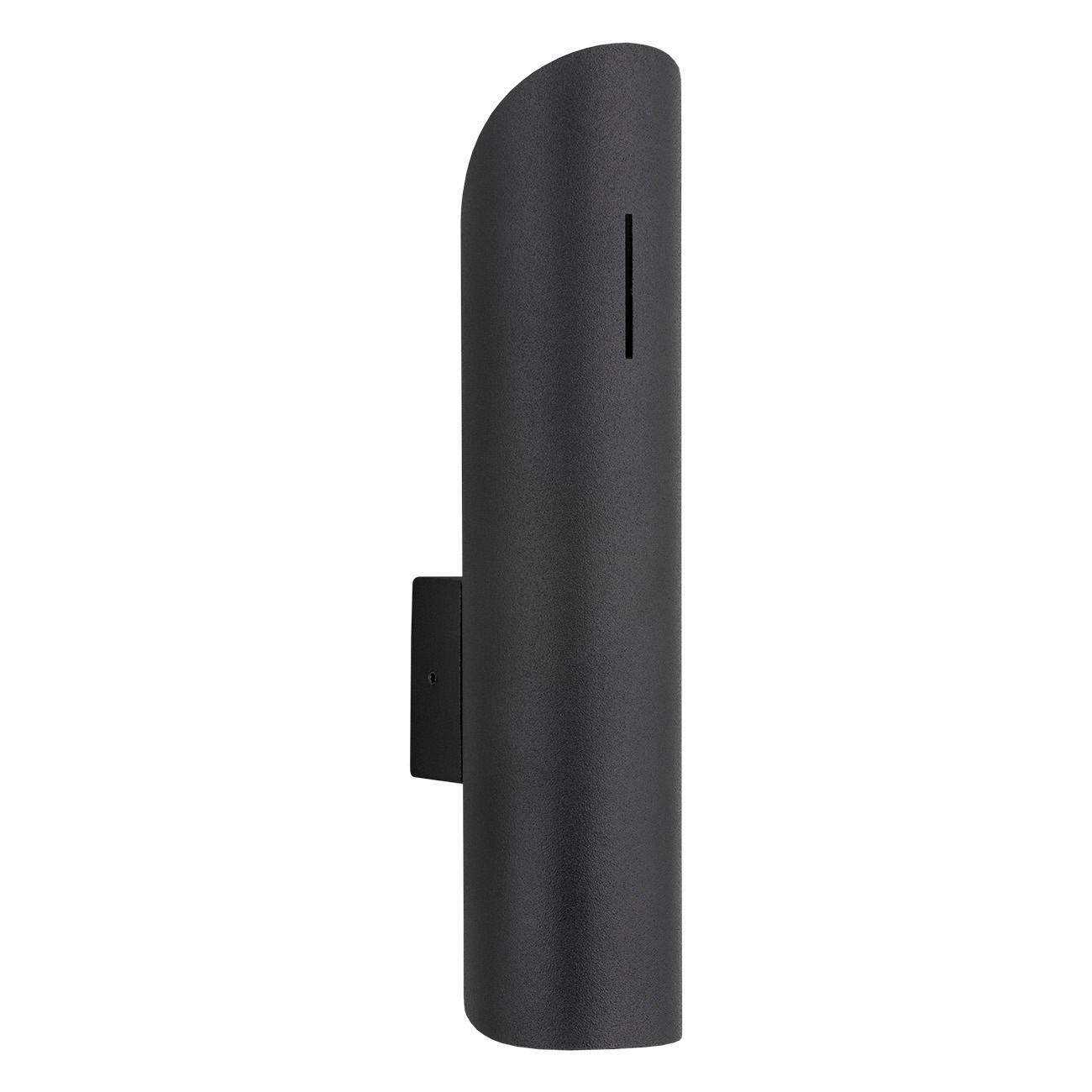 WANDLEUCHTE Argon Akron 24,5/8/5,5 cm   - Schwarz, Design, Metall (24,5/8/5,5cm)