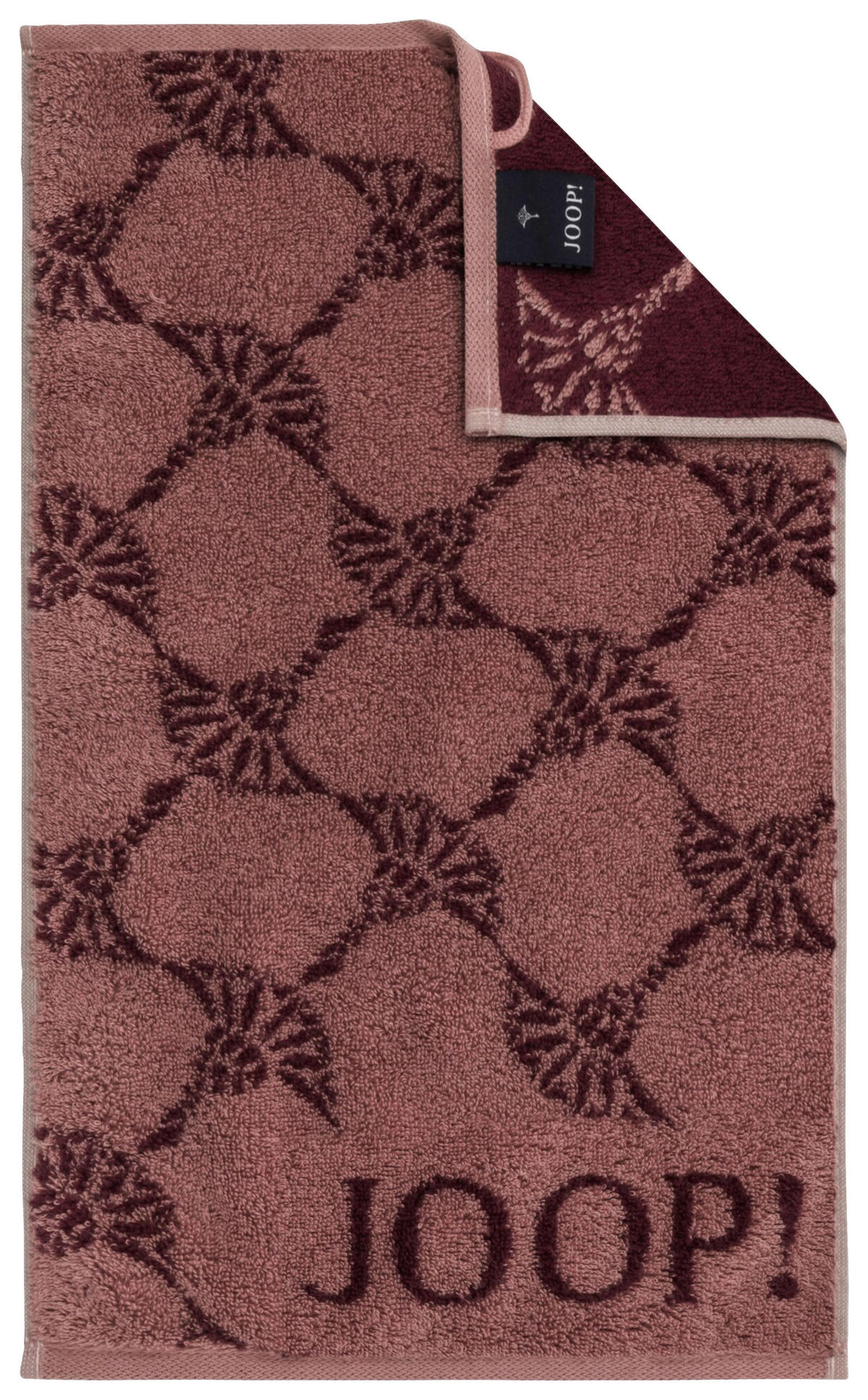 RUČNÍK PRO HOSTY, 30/50 cm, červená - červená, Basics, textil (30/50cm) - Joop!