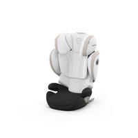 KINDERAUTOSITZ Solution S Style Off White  - Weiß, Basics, Kunststoff/Textil (42/49,5/61cm) - cybex PLATINUM