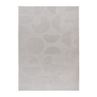 WEBTEPPICH 120/170 cm  - Silberfarben, Basics, Textil (120/170cm)