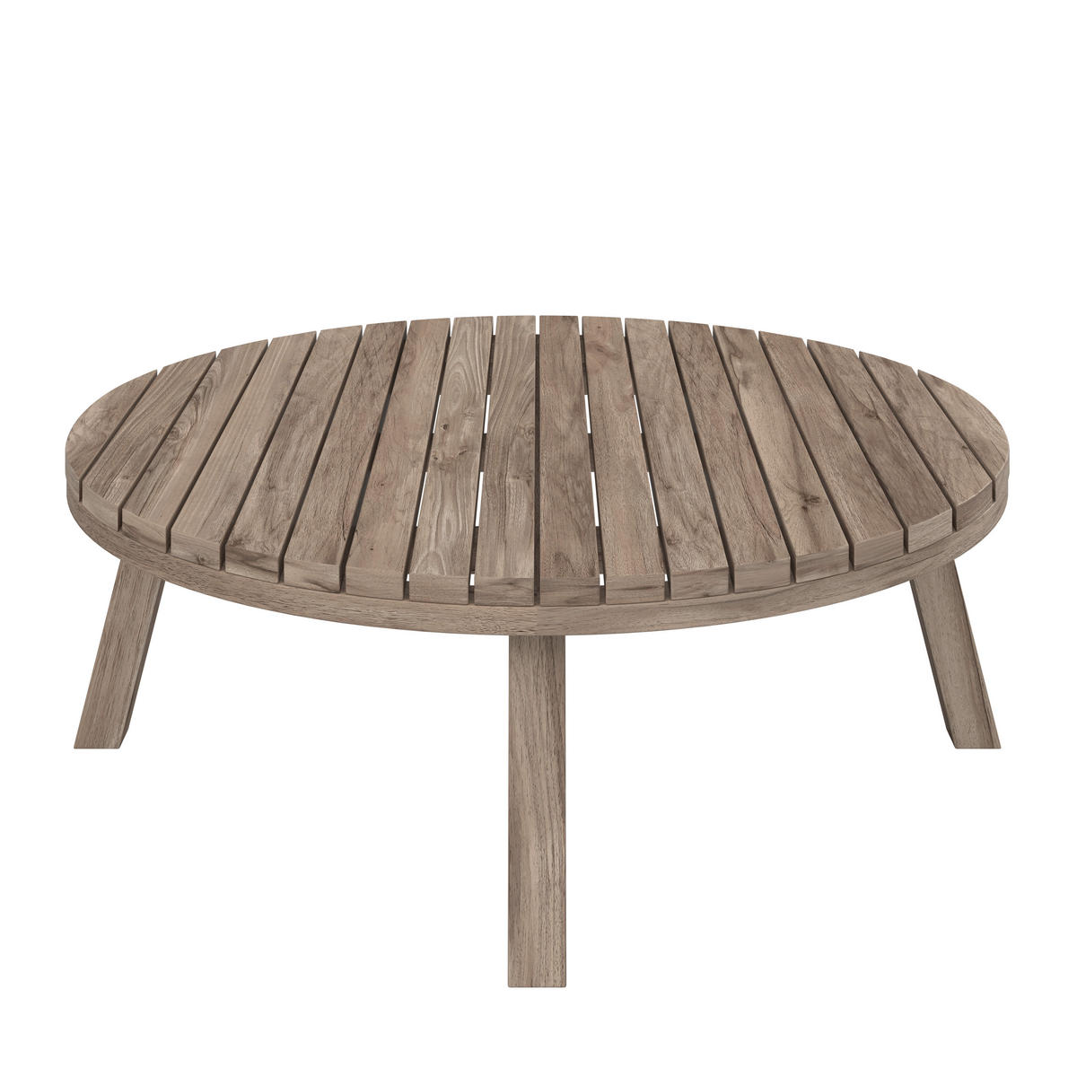 BAŠTENSKA GARNITURA  - boja akacije/krem, Moderno, drvo/tekstil (250/250cm) - Bessagi Garden