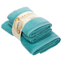 FROTTIERSET Jubiläums Set DE Grün 3-teilig  - Grün, Basics, Textil - Vossen