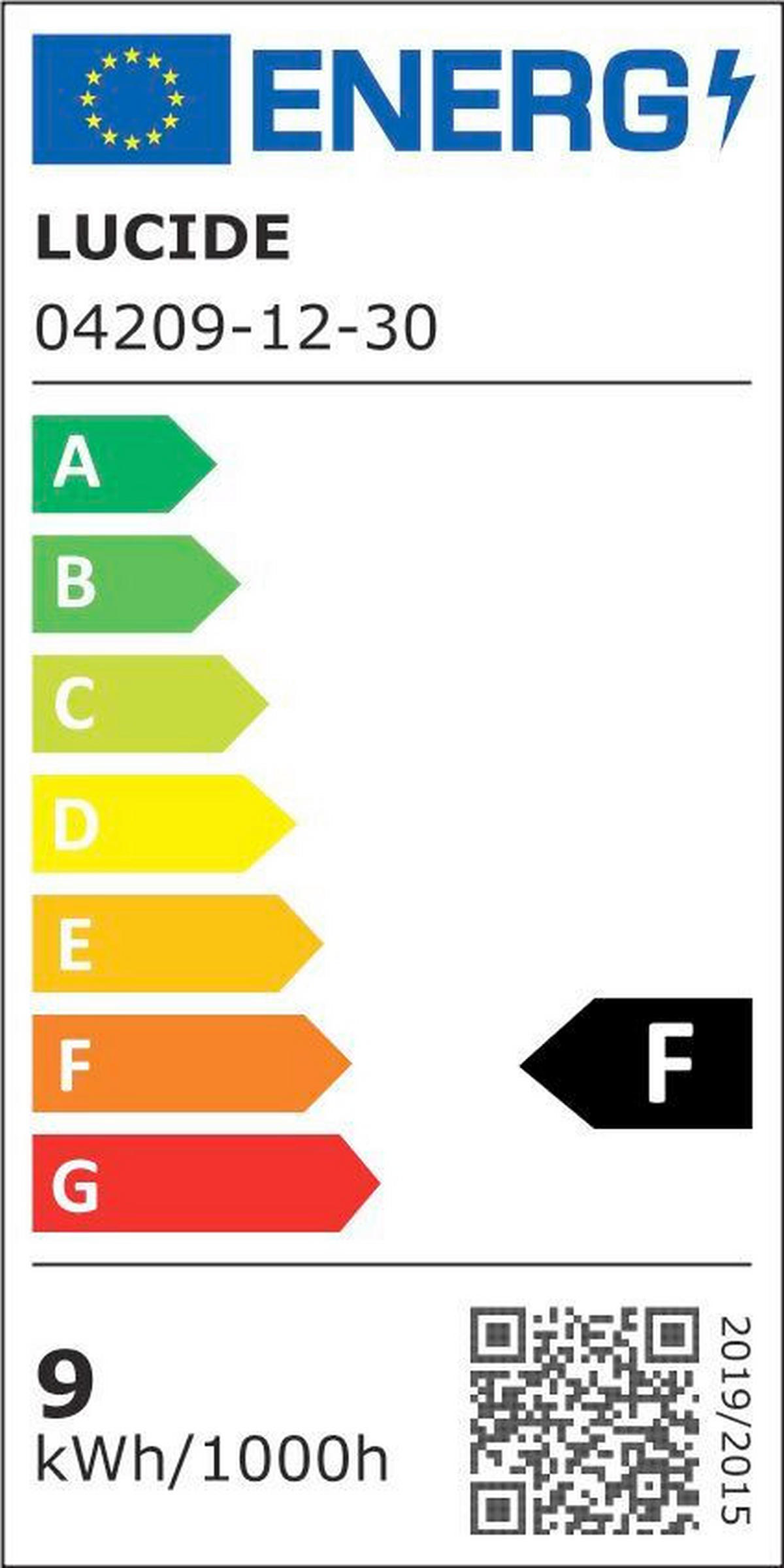 BADEZIMMER-WANDLEUCHTE - Design, Glas (60/8/9.4cm) - Lucide