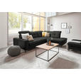 ECKSOFA in Chenille Anthrazit  310/240 cm  - Anthrazit/Schwarz, Design, Textil/Metall (310/240cm) - Xora