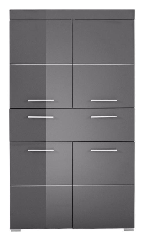 Midischrank Amanda B: 73 Cm Grau